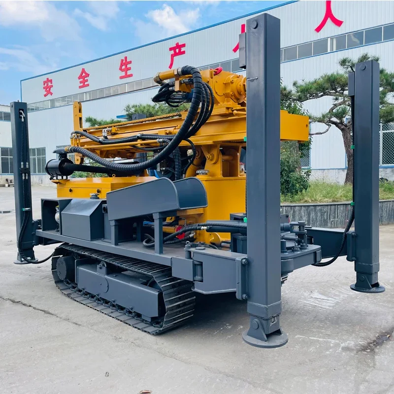 China Factory Bohrloch 260 m Rock Water Well Drill Rig Deep Drilling Rig für Water Well Machine