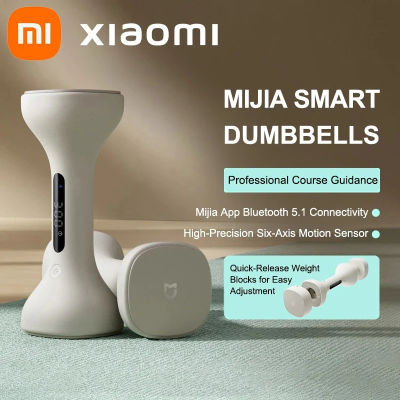 Xiaomi Mijia Smart Hanteln Männer und Frauen Home Fitness Muskel Gestaltung Arm Leichte LED Display