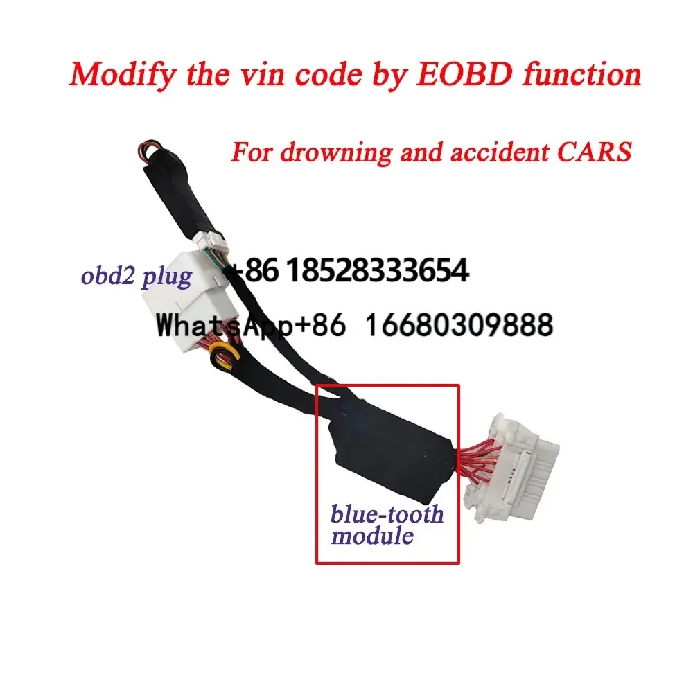 Frame Number Modification  Module Emulator Car 17 Digit VIN Simulator Work with Tablet or Android APP