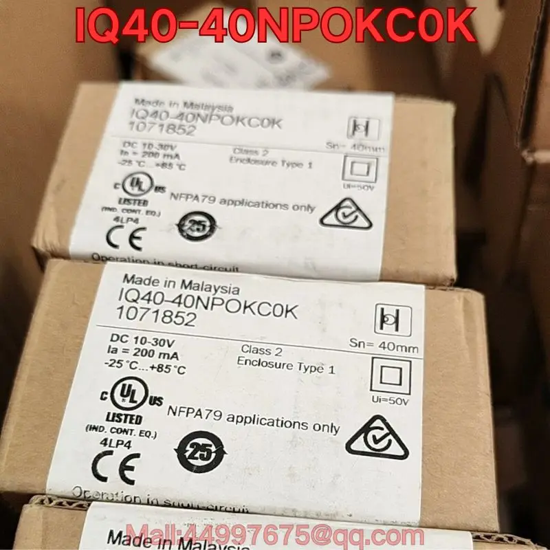 

New IQ40-40NPOKC0K sensor The latest price in 2025