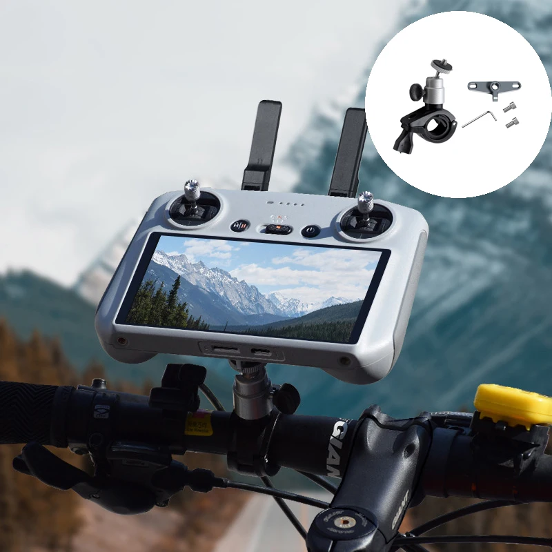 AliExpress DIXSG For DJI RC/RC 2 Remote Controller Accessories Bike Bicycle Bracket Holder Handlebar Mount for DJI Mini 4 Pro Mini 3 Pro/3