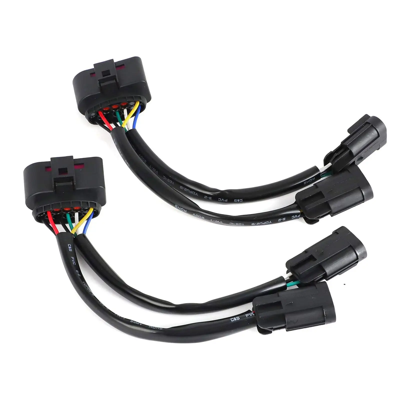 

2Pcs Projector Headlight Conversion Harnesses Replace Parts Assembly for Dodge