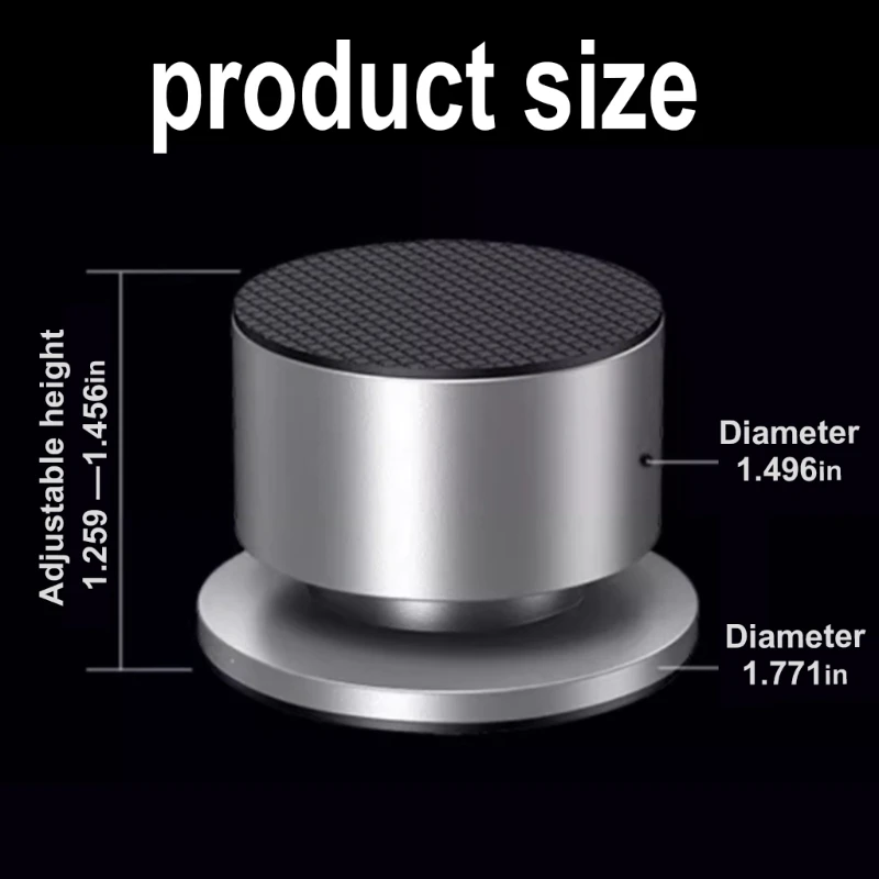 I piedi per altoparlanti antiscip a due lati migliorano le chiarezza e stabilità .066a