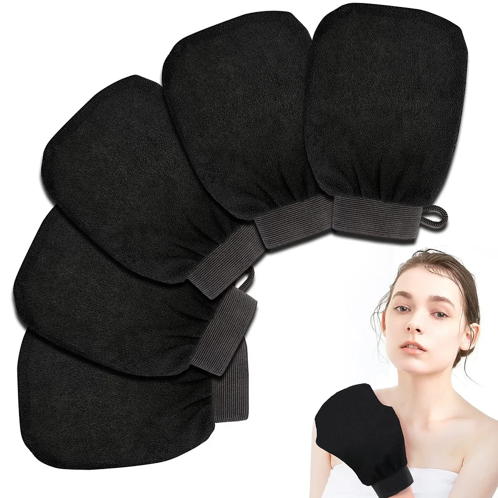 Exfoliating Gloves Exfoliate Peeling Glove Shower Bath Scrub Glove Bath Gloves Scrubbing Towel Bathroom Tool Bath Glove