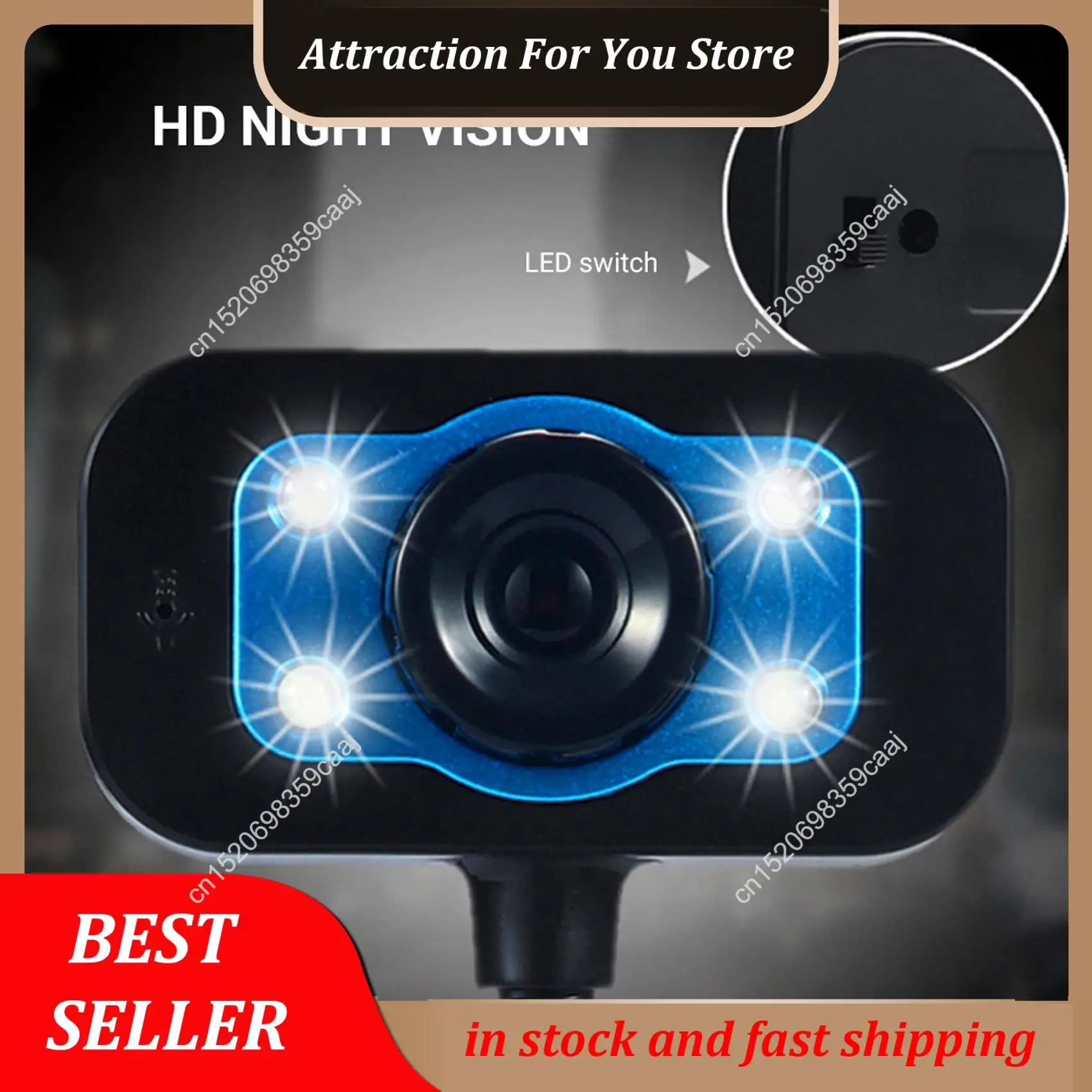 Hot Selling Web Camera USB High Definition Webcam 4 Led Web Cam With MIC Desktop For Skype Youtube Computer PC Laptop