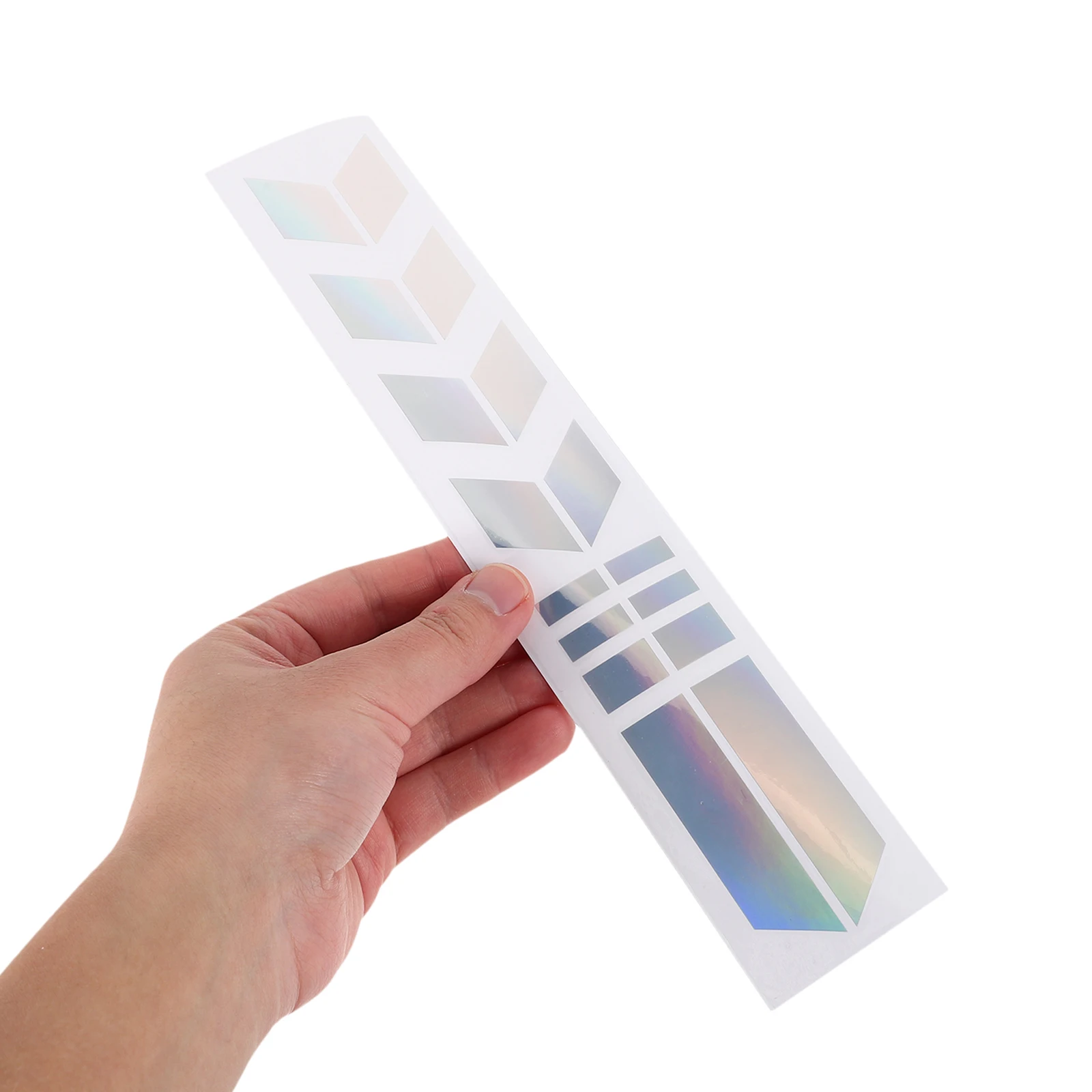 

20pcs Motorcycle Decals Reflective Stickers Waterproof Durable Night Visibility Self Adhesive Bike Car Strip Outdoor