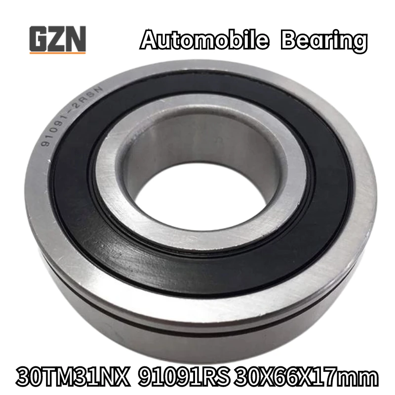 1PCS 91091RS Non-standard Automotive Transmission Bearing 30TM31NX TM2/32 6206EX3-2RSN 30X66X17mm