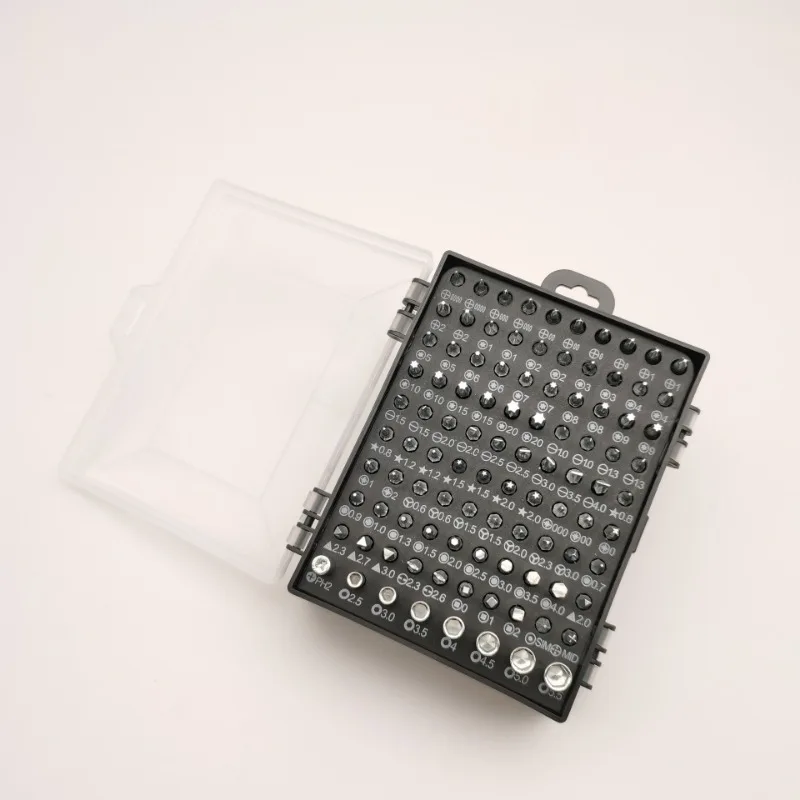 BIESUO 115 in 1 Watch Phone Dismantling Tool Box Chromium Vanadium Steel Screwdriver Maintenance Combination Tool