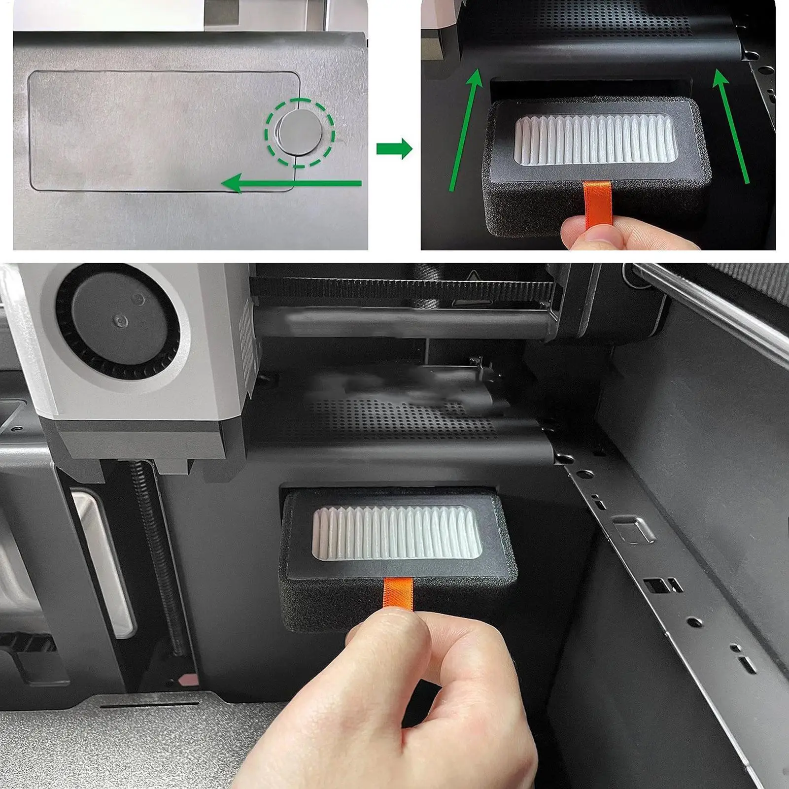 

Air Filters Ultra-Absorption Replacement Parts Air Filter 3D Printing Filament For Home Classroom Workshop Office Laboratory