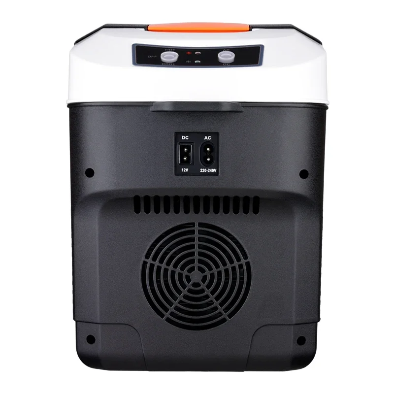 

Mini Fridge 10 Liter Portable AC/DC Powered Thermoelectric System Cooler and Warmer for Cars, Homes, Offices, and Dorms