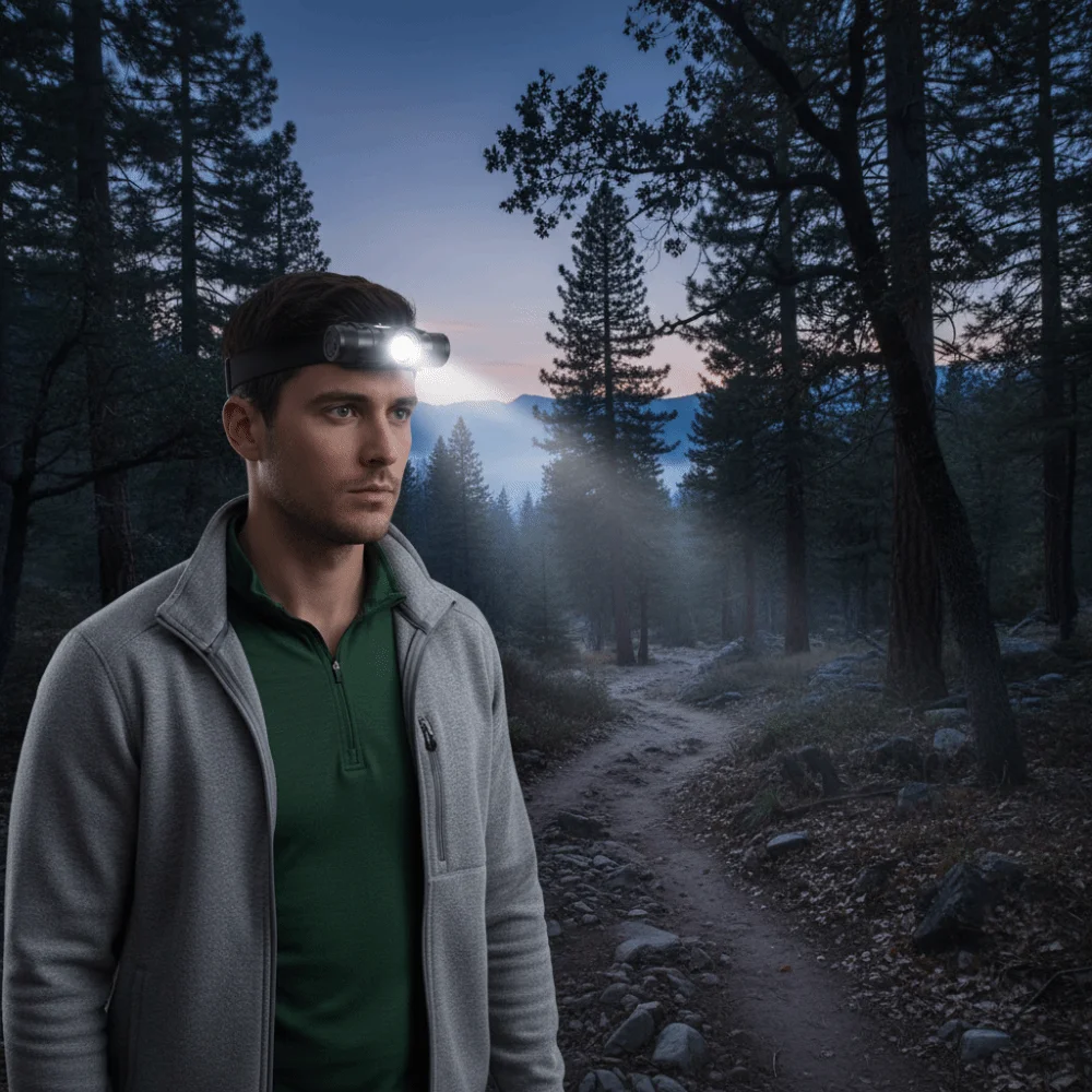 Ultra Bright Rotatable Zoom Headlight Strong Light Waterproof Zoomable Headlight Aluminum Alloy Mini Powerful Headlight Fishing