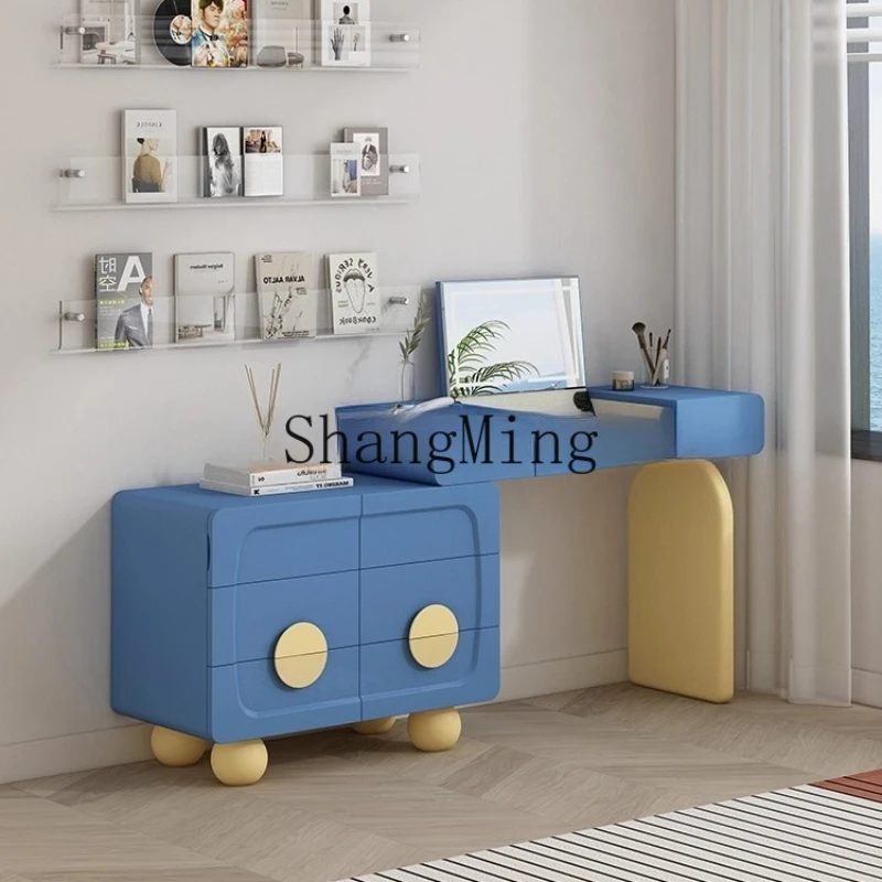 

DHY dresser mirror can hide the master bedroom six-chest dresser integrated