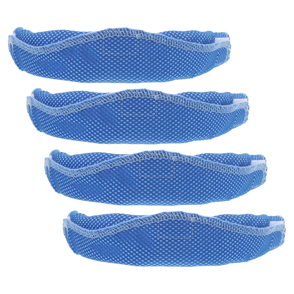 

4pcs Hard Hat Sweatbands Towel Sweatproof Absorbent Liner for Safety Hat Supplies Summer Work Wear