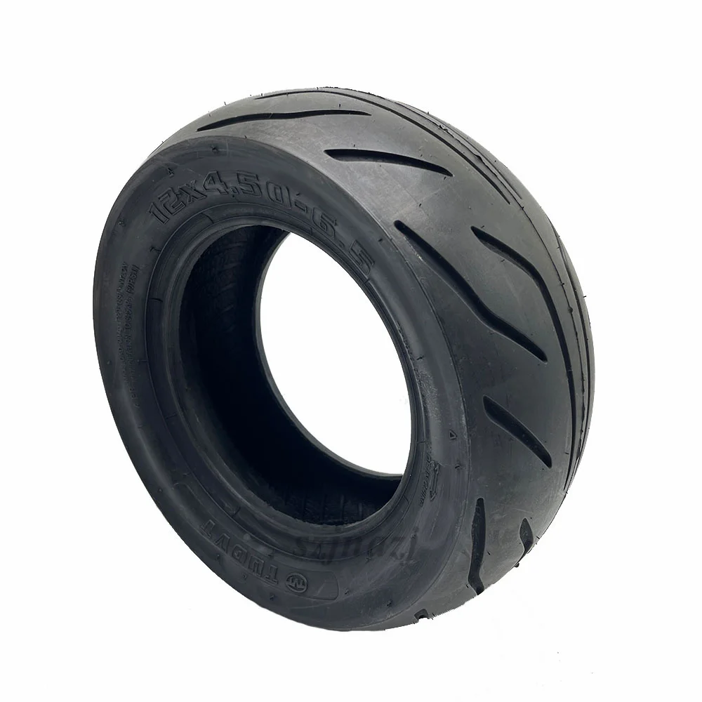 12x4.50-6.5 Tyre TUOVT Tubeless Wear-resistant Wide Tire for Electric Scooter Pneumatic Wheel Accessories