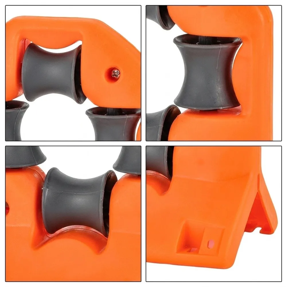 Watering Hose Holder Garden Hose Roller For Sunny Or Rainy Days Free-spinning Roller Design Robust Plastic Construction