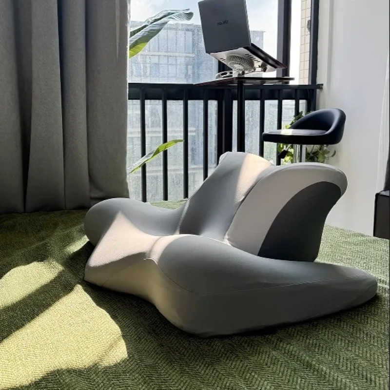 

Sleeping on your back and playing with a special pillow for mobile phones