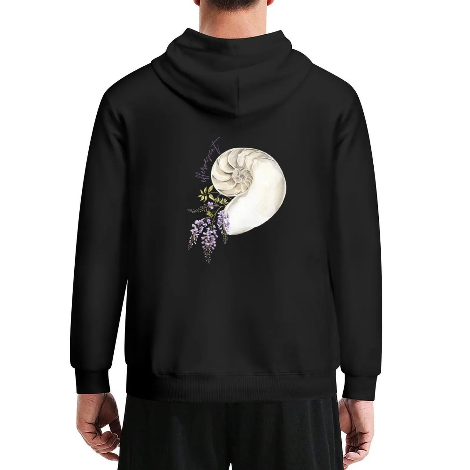 

Effervescent Snail Shell - Twilight Hoodie men's sweat-shirt autumn jacket men winter clothes autumn clothes hoodie for men