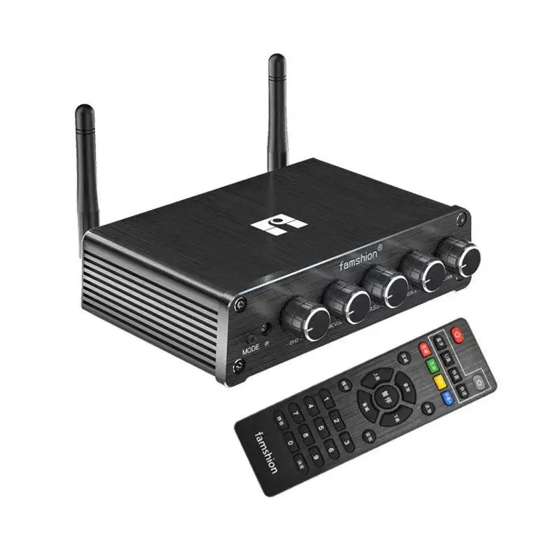 Hi-Fi Lossless Bluetooth Receiver Adapter 5.2 Player USB Flash Drive Microphone Amplifier Speaker Conversion