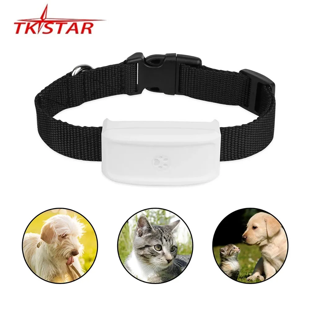 TKSTAR TK911 2G Pet GPS Tracker Waterproof LBS Wifi Free App Web 200Hours Standby Pets Tracking Device Voice Monitor Geo-fence