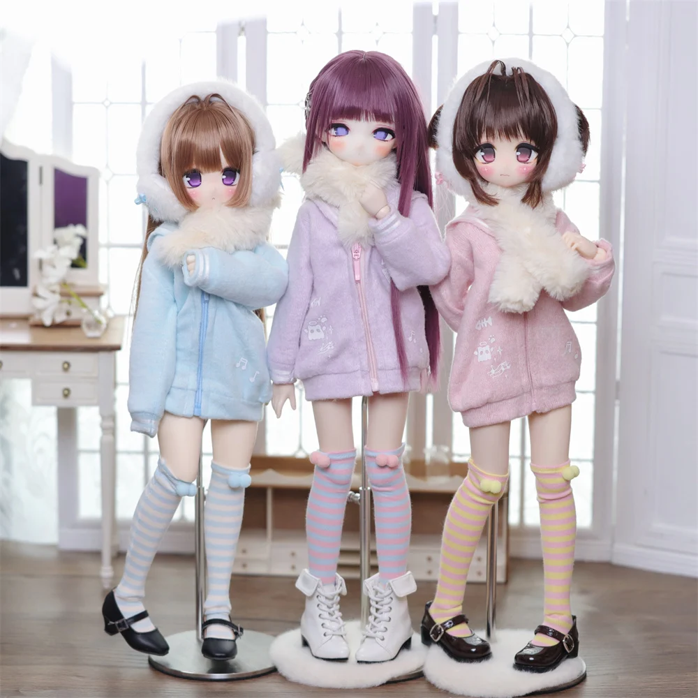 

BJD doll clothes for 1/4 size cute doll clothes set winter fantasy doll accessories (4 points)