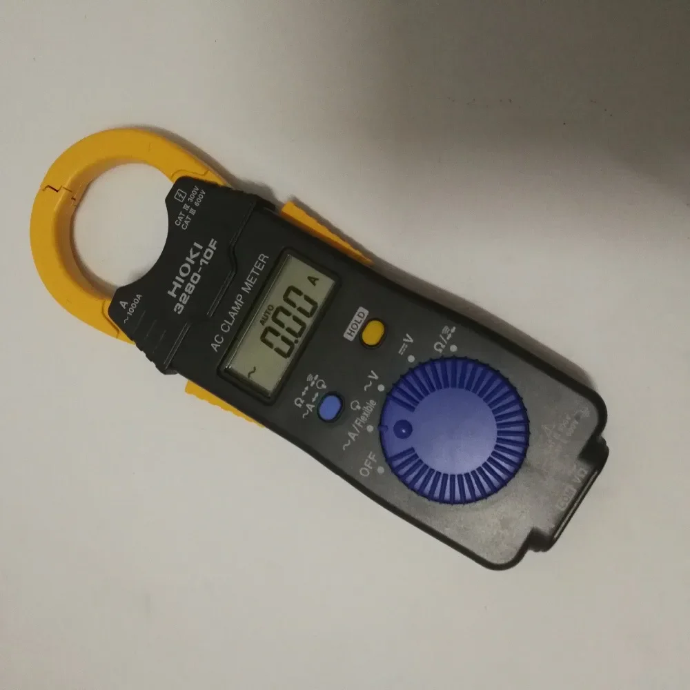 3280-10F - AC Current Clamp Meter with Broad Operating Temperature Range, Attachable Flexible Sensor, and Drop-Proof Durability