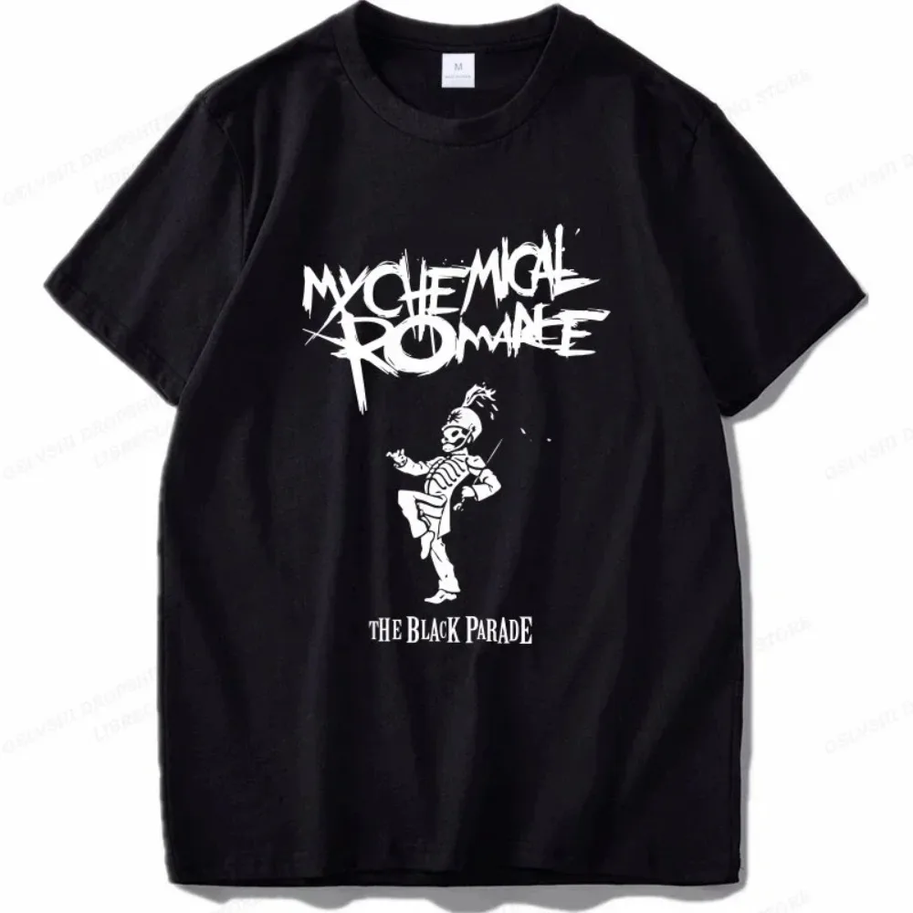 My Chemical Romance T-Shirt Damen T-Shirts Coole Hip-Hop Herren T-Shirts Lässige Mode Harajuku Kawaii T-Shirt Damen Y2K Kleidung – Detail 10