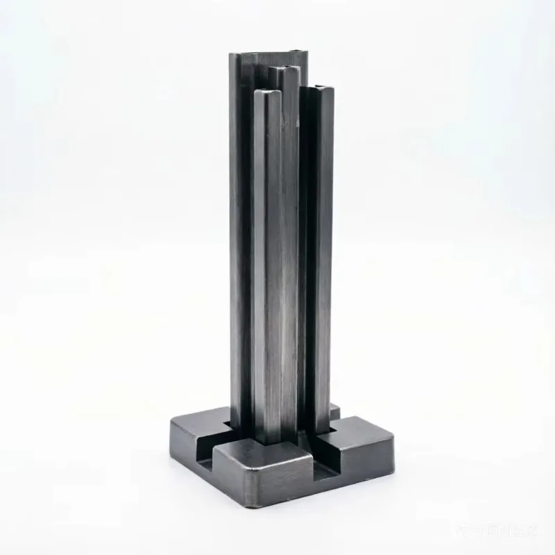 Durable 6000 series black aluminum fence posts with heavy-duty iron base that bends and welds for outdoor use