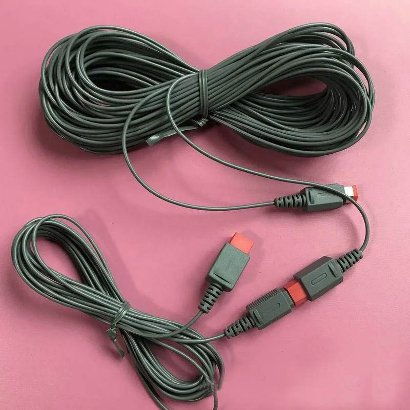 5M Extension Cable Cord for Wii Sensor Bar gray