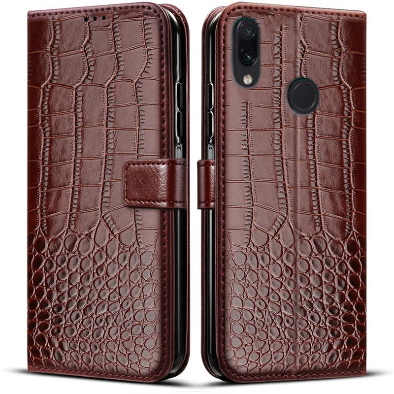 Für Xiaomi Redmi Note 7 Fall magnetische Brieftasche Abdeckung Flip Leder Karten halter Telefon Fall für Redmi Note 7 Pro Redmi 7 Fall