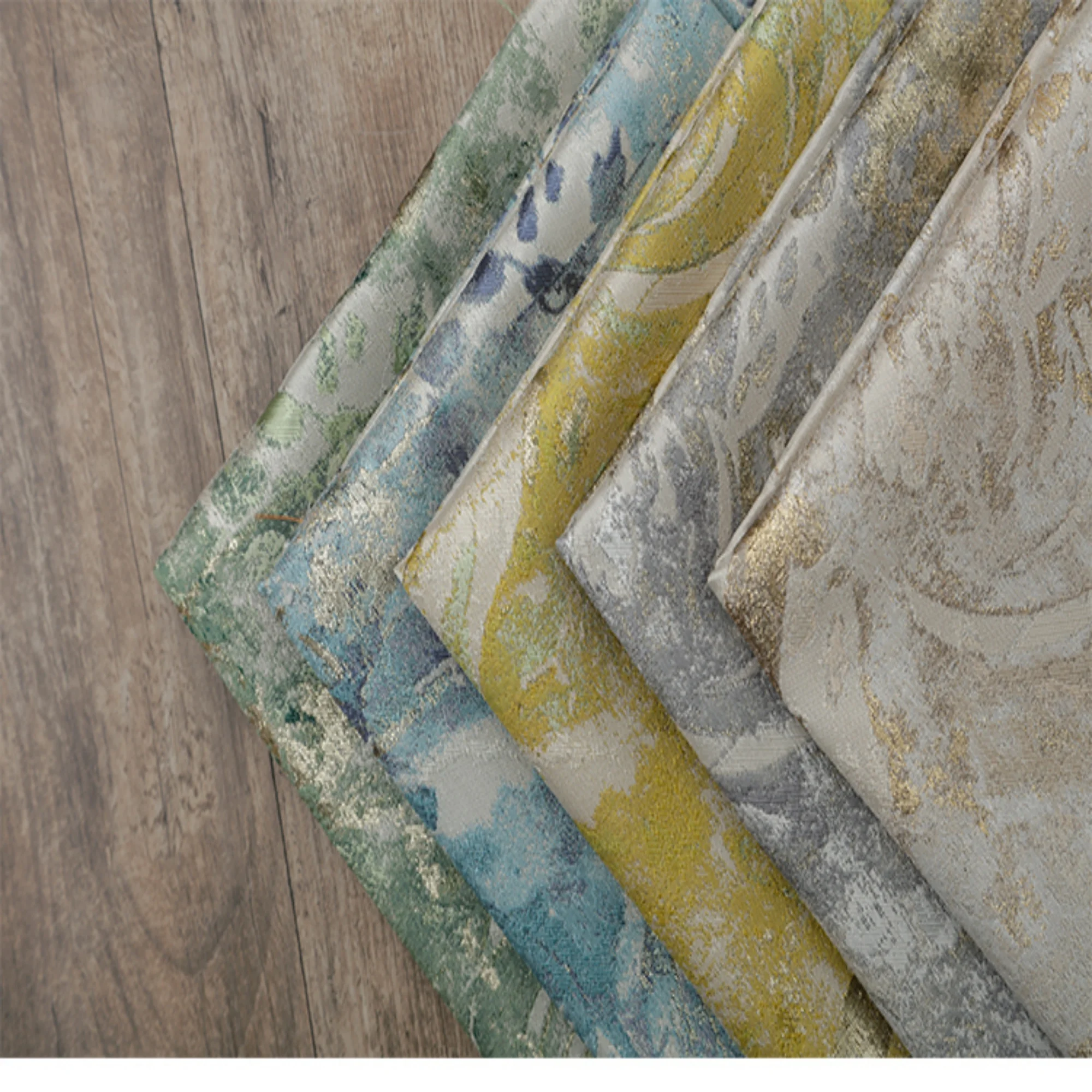 

Ширина 0,5 метра, 145 см, жаккардовая ткань с вышивкой, модная ткань для парчи, разноцветная парчовая ткань