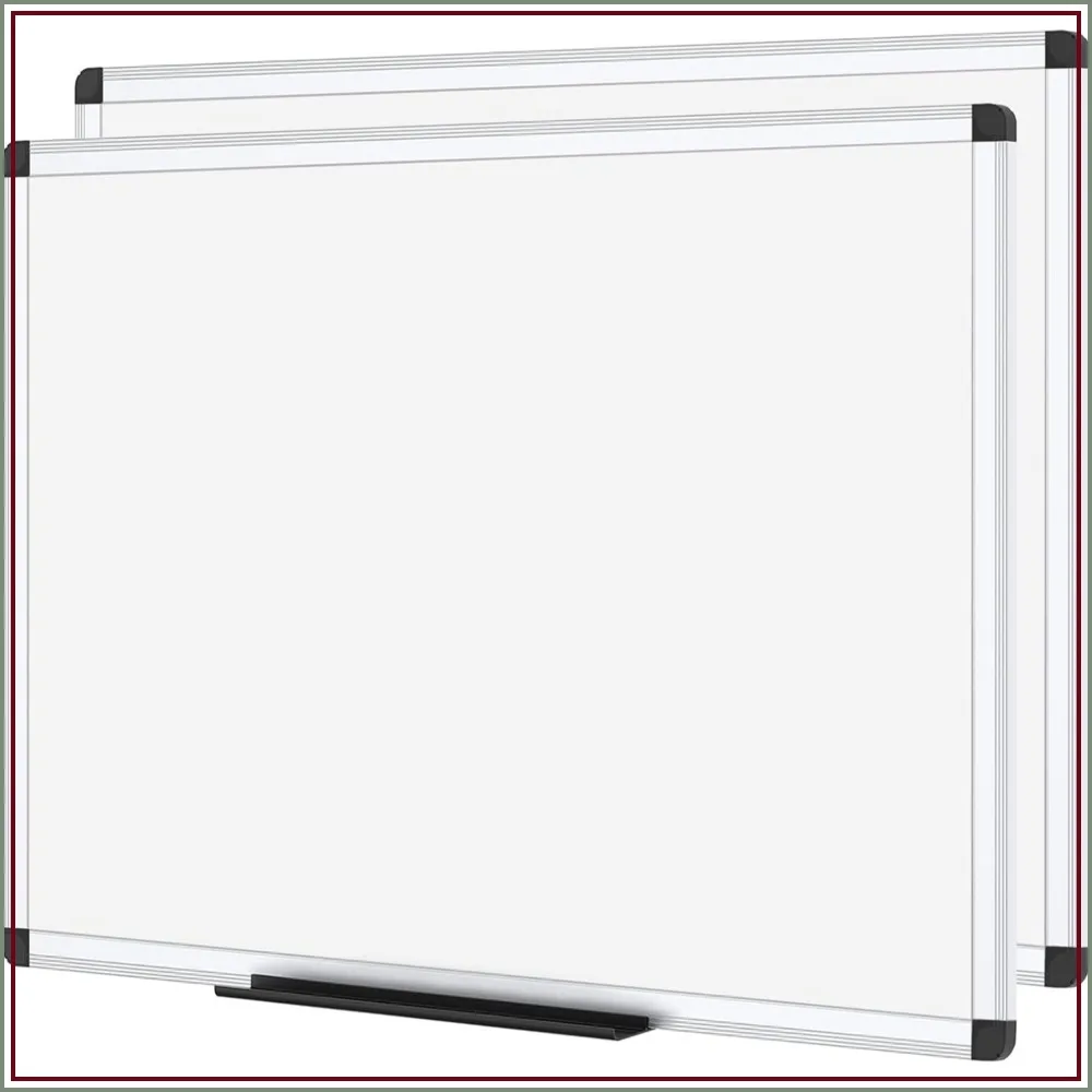 

Magnetic Whiteboard/Dry Erase Board, 48 x 36 Inches, Pack of 2