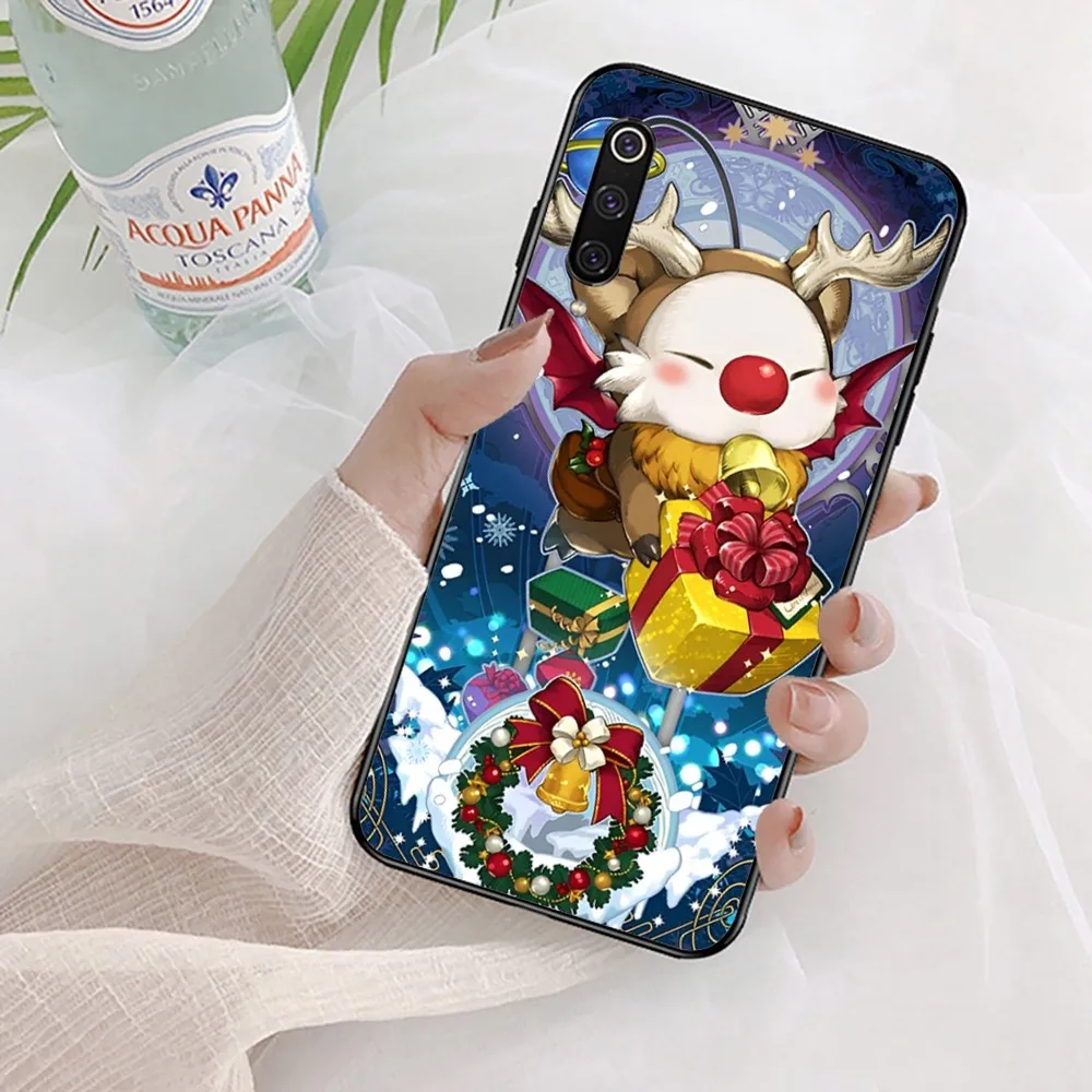 Moogle Final Fantasy Phone Case For Xiaomi Mi 5X 8 9 10 11 12 lite pro 10T PocoX3pro PocoM3 Note 10 pro lite