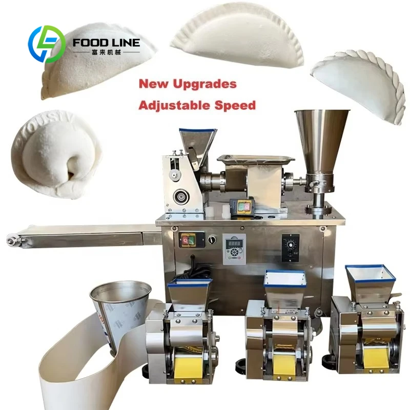 Commercial automatic small and large meat filling dumpling making machine