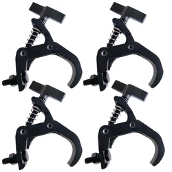4pcs/lot Spring Eagle Claw Light Hook Stage Lighting Clamps Universal Truss Clamp Light Hooks For Beam Lights Moving Head
