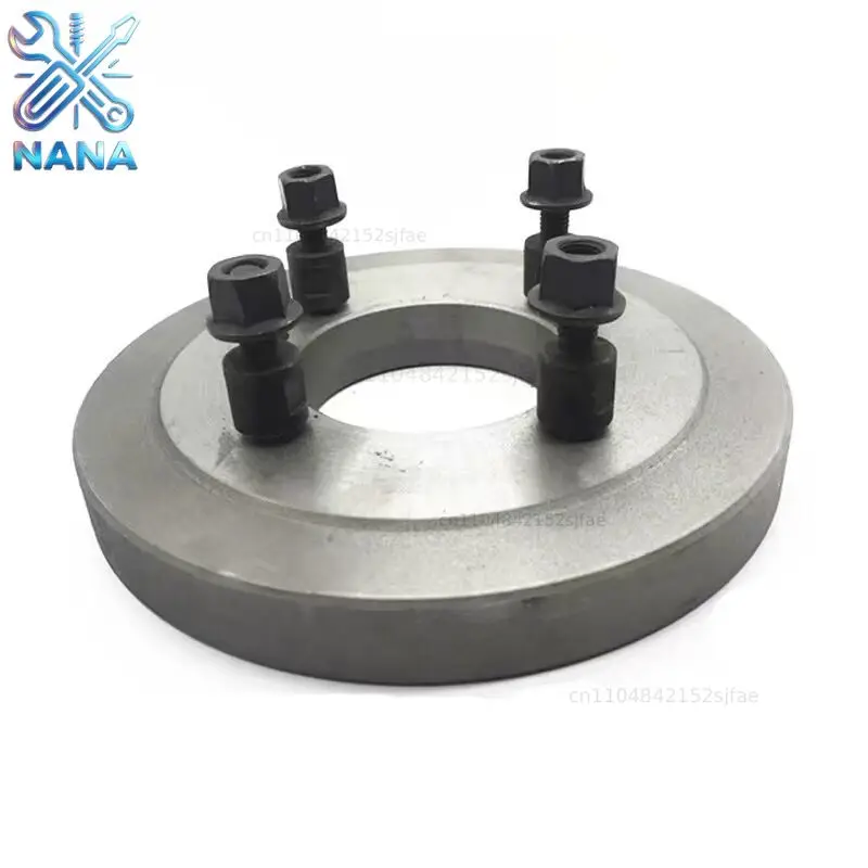 C5 160 C6 200 C6 Lathe Threejaw Chuck C-type Flange Plate Connection Over Plate Screw