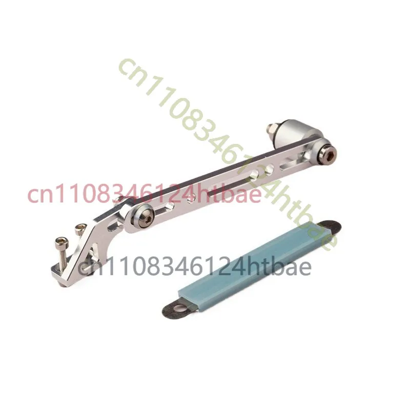 FOR 6061 Aluminum Adjustable Exhaust Pipe Support Bracket Silver RC Boat Replacement Accessories