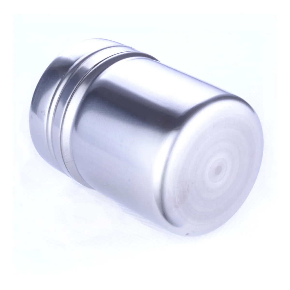 Food Grade Stainless Steel Spice Jar with Internal Mesh Divider for Seasonings, Herbs, Powders, Coffee, Cocoa