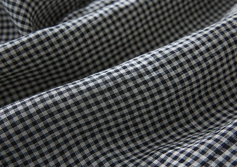 2026 Patchwork Fashion Black White Plaid Autumn Dresses Office Lady Work Dress Japanese Style Women Spring Casual Long Clothing