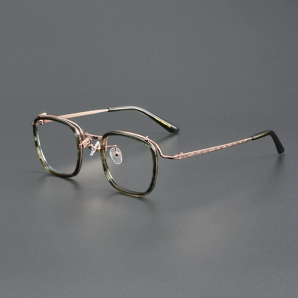 Optical Eyeglass Frames Fashionable Square Frame Large Frame Myopia Eyeglass Frame Can Be Equipped With Anti Blue Light