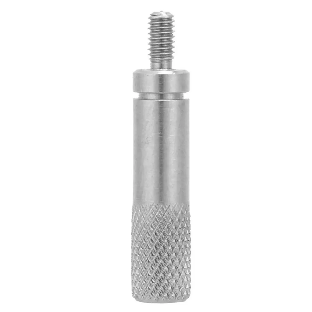 2.5mm Thread Dial Indicator Extension Rod M2.5 Thread Silver Contact Points Extension Rod Stainless steel 5mm Diameter