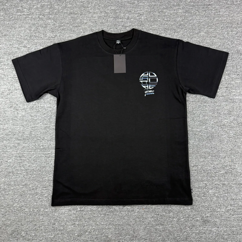 Europe American Loose Casual Patta T-shirt High Quality Letter Pattern Print Short Sleeve Unisex Daily PATTA Top