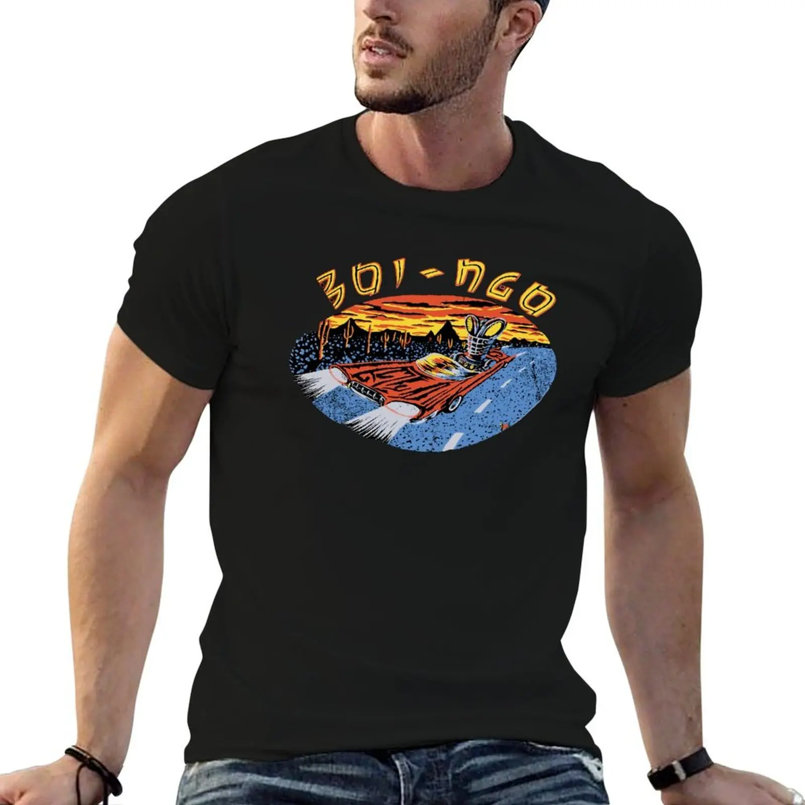 Oingo Boingo Vintage New Wave Rock Graphic T-Shirt t shirt man luxury t shirts for man pack white T-Shirt