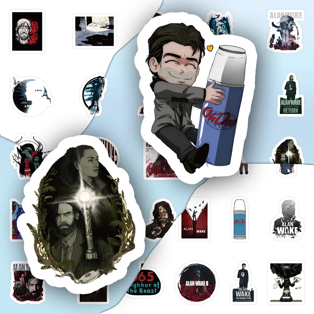 10/54 قطعة لعبة الرعب الإثارة القاتل الكتابة على الجدران ملصقات مقاوم للماء الهاتف سكيت سجل القصاصات الغيتار DIY بها بنفسك الشارات الزخرفية #4