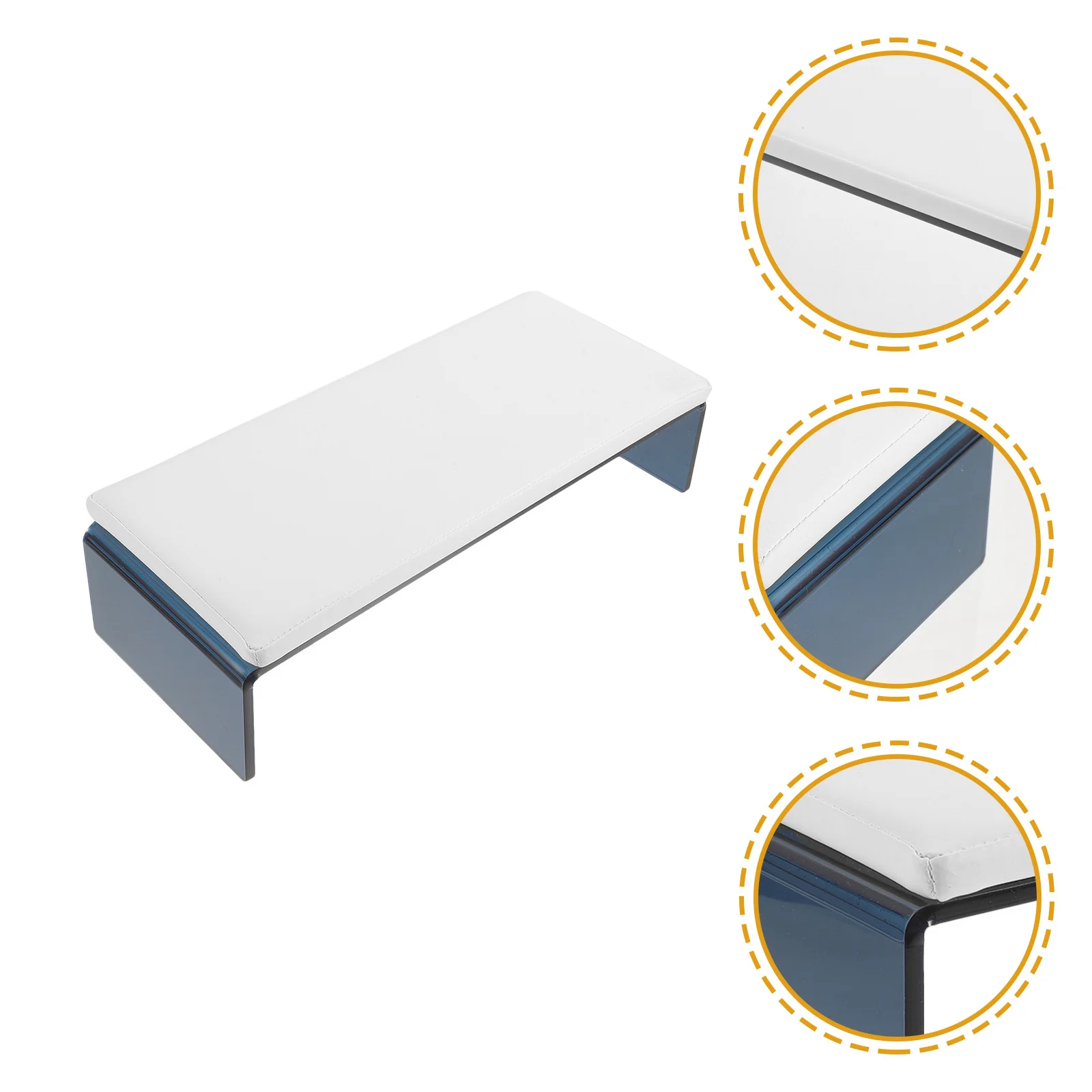 

Ergonomic Nail Hand Rest Pad Suitable for Salon and Home Use Reduces Back and Elbow Pressure Nail Art Hand Holder