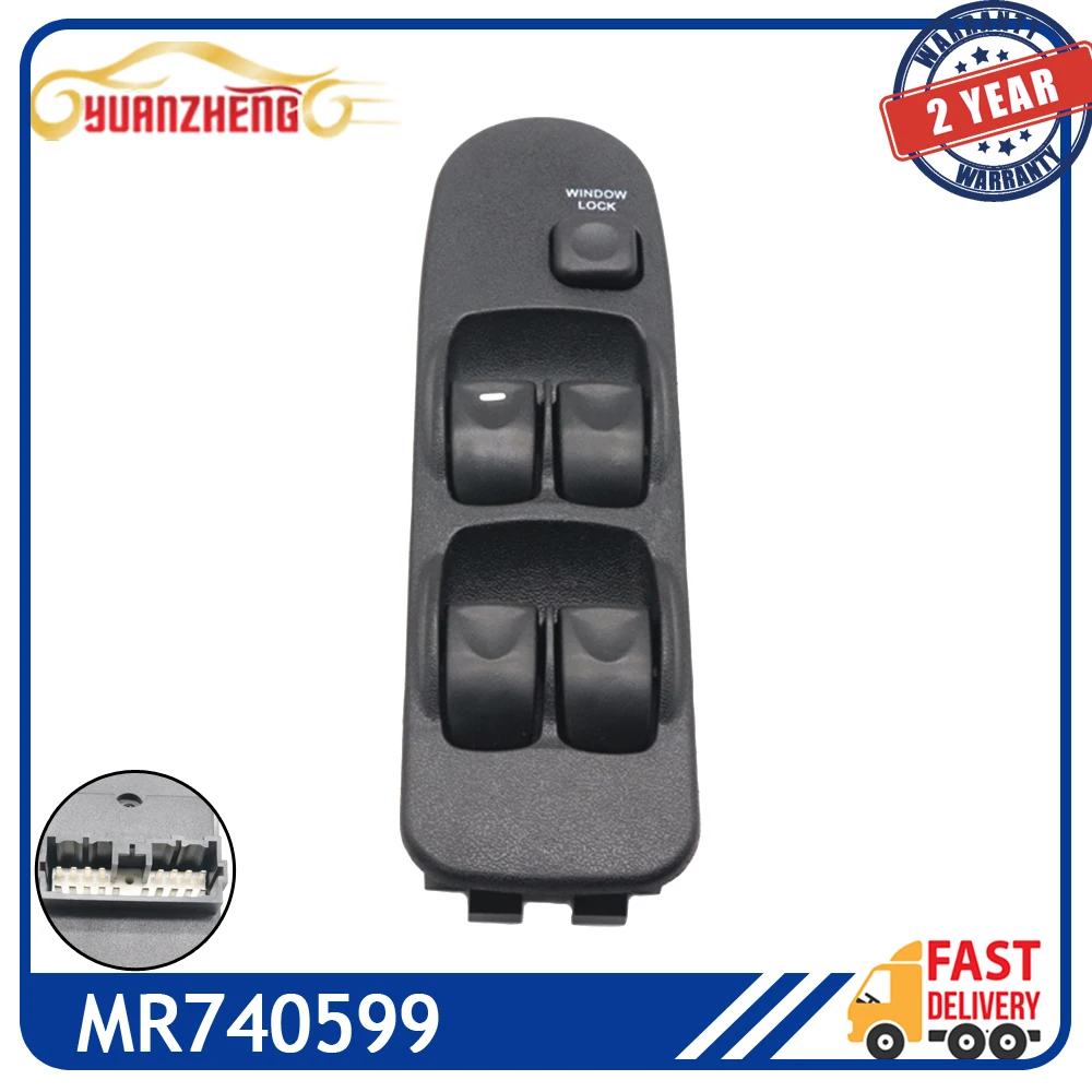 המכונית mr740599 חזית בצד שמאל מכונית כוח מאסטר חלון שליטה מתג ריטר עבור מיצובישי Carisma חלל 1995-2006