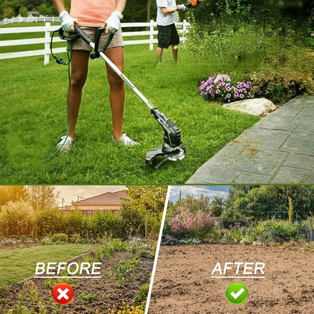 1-3X 3/6 Head Lawn Mower Head Universal Grass Trimmer Head Removal Of Weed Brushcutter Power Tools Parts For Home Garden Tools