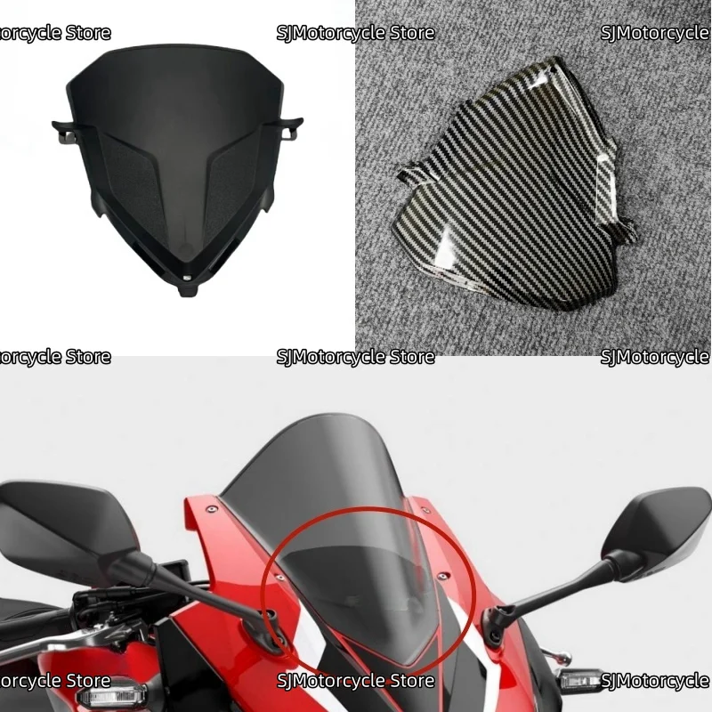 اكسسوارات الدراجات النارية الجبهة العلوي الأنف العلوي هدية البقر مجموعة غطاء صالح لهوندا CBR500R 2019-2023 CBR400R 2022-2023