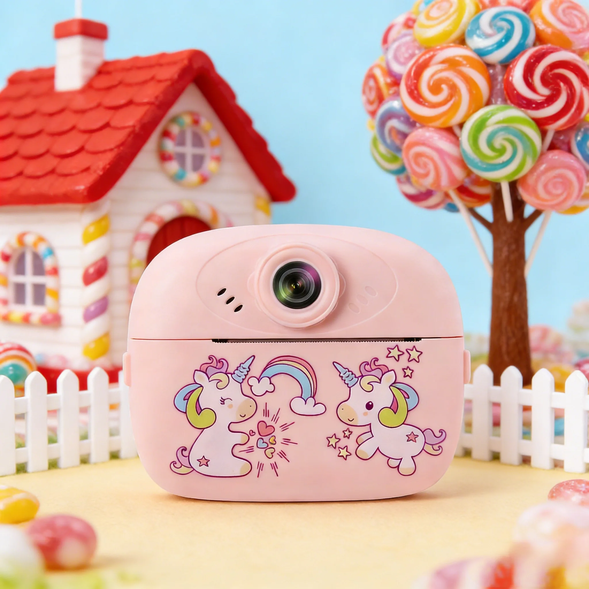 Câmera Digital Instantânea para Crianças, Câmeras para Idades de 3 a 12 Anos, Câmera para Meninas e Meninos, Presentes