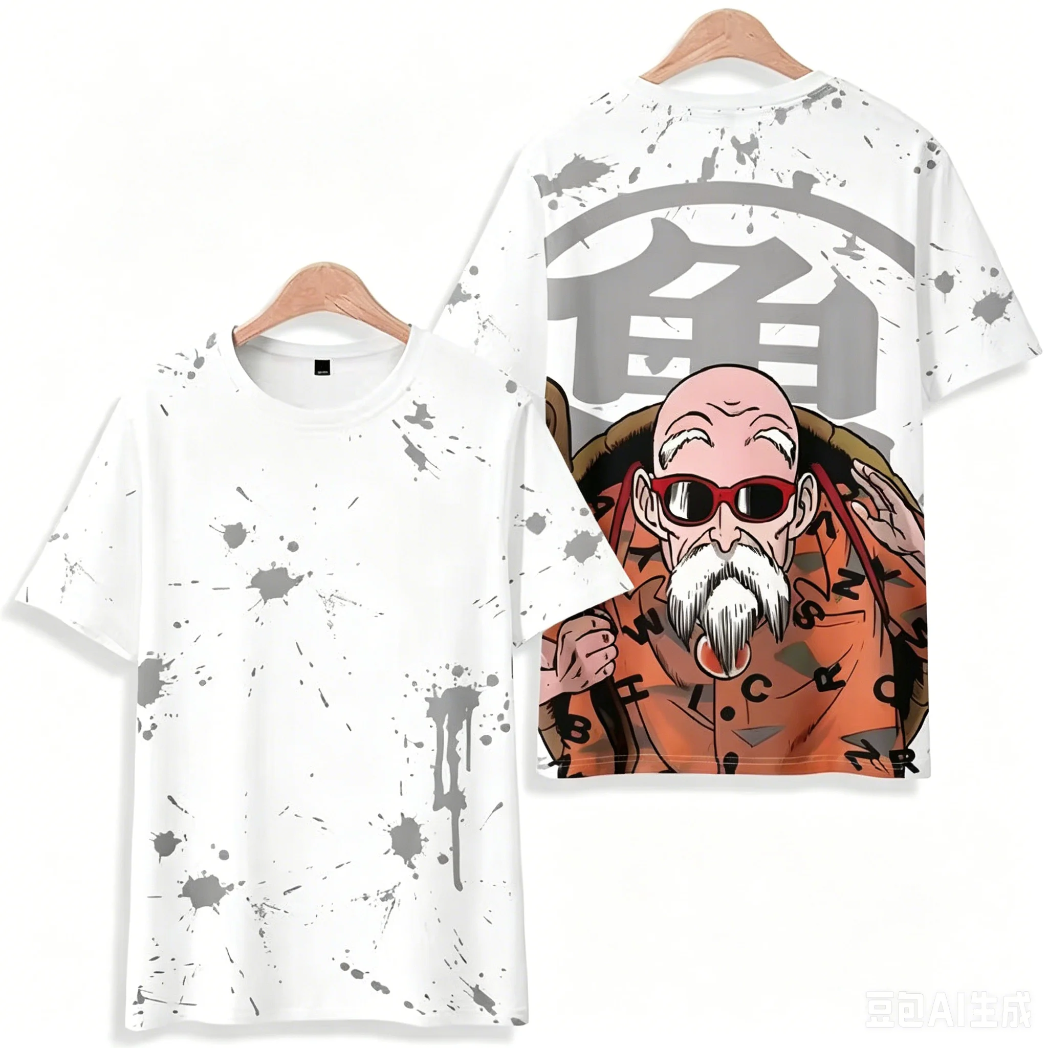 Klassisches „Dragon Ball Z“ Super Saiyan Goku 3D-gedrucktes, atmungsaktives T-Shirt, cooles Anime-T-Shirt für Jungen und Mädchen – Detail 6