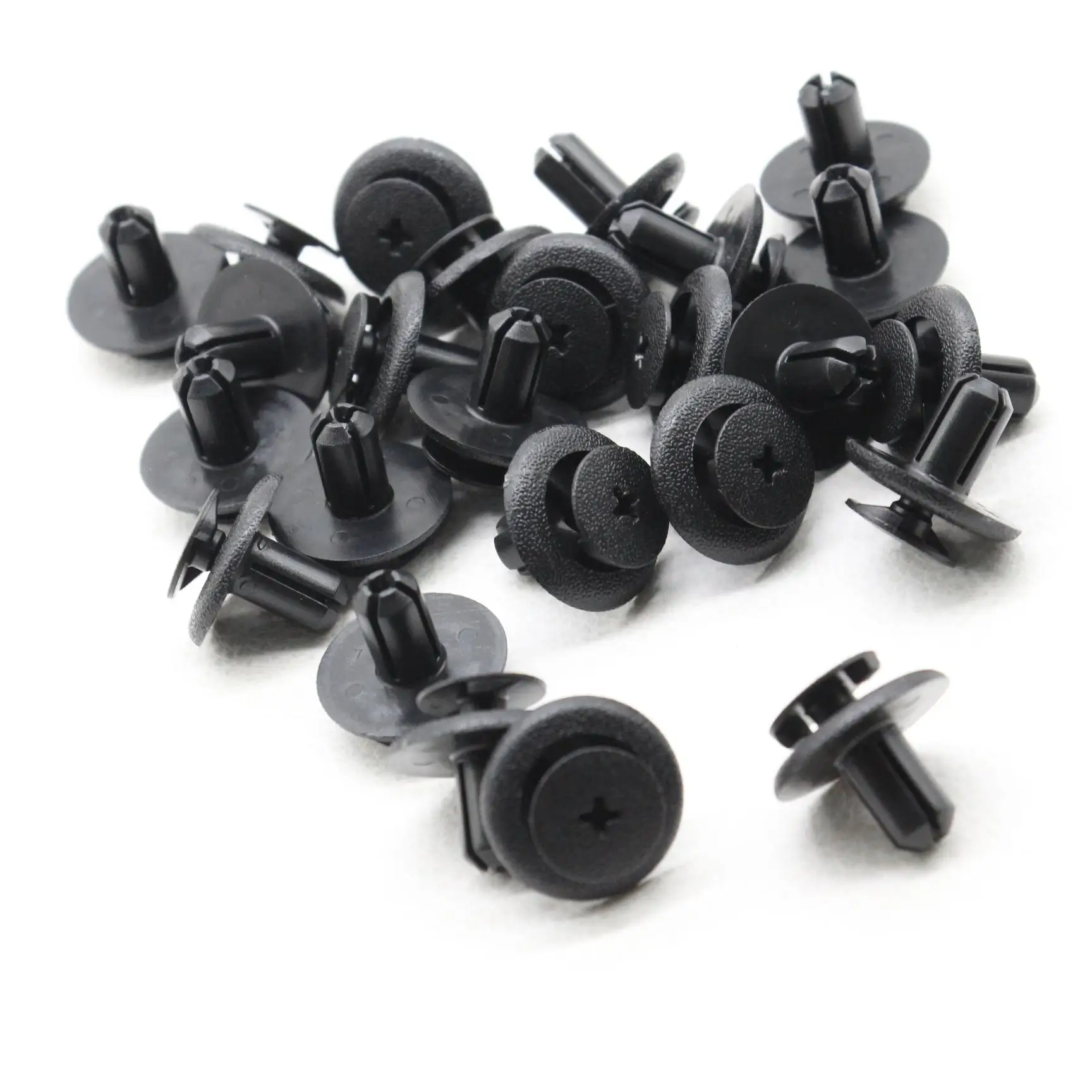 25 pcs Black Fender Liner Retainer Rivet Clips Push Type Fastener For Subaru Impreza WRX STI Crosstrek BRZ Outback 90913-0051